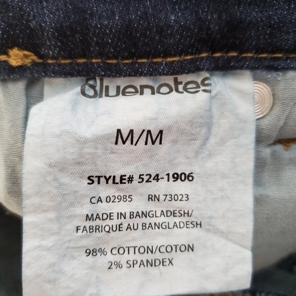 Bluenotes Blue Denim Overhall Dress Size Medium - Picture 6 of 8